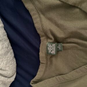 more green in person/ size medium